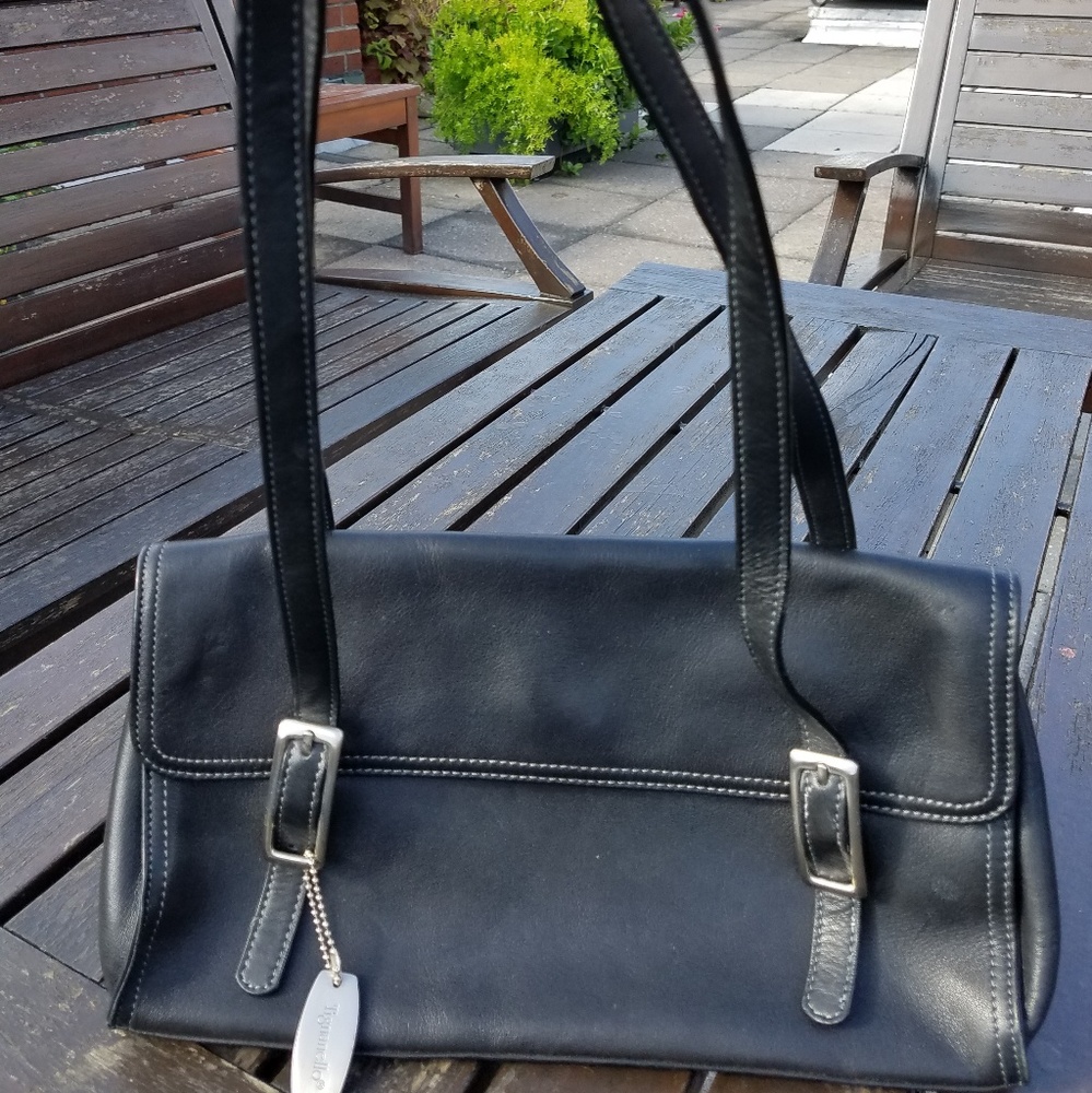 Tignanello Leather Shoulder Bag